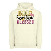 Pigment Pistachio bold beautiful blessed Urban Hoodie - LillyAllenDesigns
