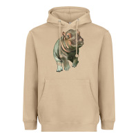 Mushroom baby hippo Heavyweight Hoodie - LillyAllenDesigns