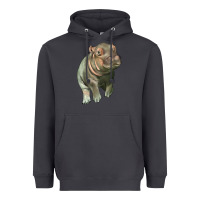 Smoke baby hippo Heavyweight Hoodie - LillyAllenDesigns