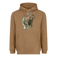 Baby Hippo Heavyweight Hoodie | Teevron