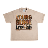 French Oak young black free ish Urban Heavy Tee - Zillion Design Studio