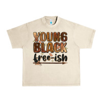 Sandshell young black free ish Urban Heavy Tee - Zillion Design Studio