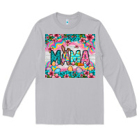 Moon Dust Easter Mama Leopard tumbler Easter Day Long Sleeve Tee - Neo Western
