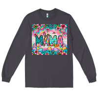Smoke Easter Mama Leopard tumbler Easter Day Long Sleeve Tee - Neo Western