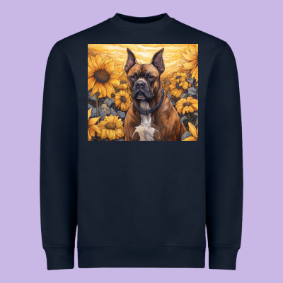 Heavyweight Sweatshirt boxer dog