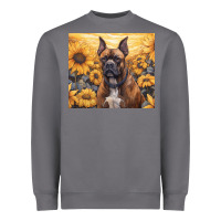 Storm boxer dog Heavyweight Sweatshirt - Unal Design