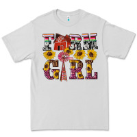 Dove Grey western farm girl Premium Tee - Artiststas