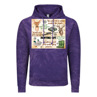 Cloud Purple hunting life Vintage Hoodie - MaliasSmallBusiness