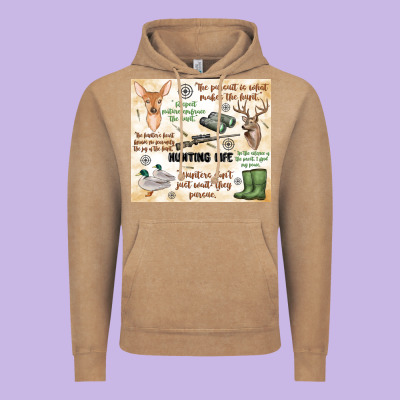 Vintage Hoodie hunting life