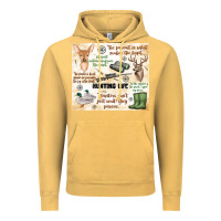 Vintage Mustard hunting life Vintage Hoodie - MaliasSmallBusiness