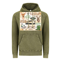 Vintage Olive hunting life Vintage Hoodie - MaliasSmallBusiness