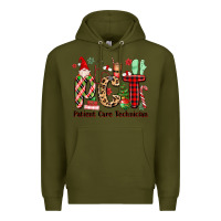 Army Green pct christmas Premium Hoodie - MaliasSmallBusiness