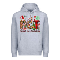 Heather Grey pct christmas Premium Hoodie - MaliasSmallBusiness