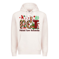 Pale Pink pct christmas Premium Hoodie - MaliasSmallBusiness