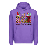 Purple pct christmas Premium Hoodie - MaliasSmallBusiness