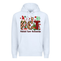 White pct christmas Premium Hoodie - MaliasSmallBusiness