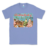 Colony Blue christmas break and tree cakes Classic Tee - FaDigitalArtStudio
