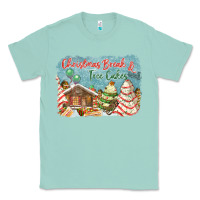 Seafoam christmas break and tree cakes Classic Tee - FaDigitalArtStudio