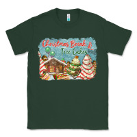 Sports Green christmas break and tree cakes Classic Tee - FaDigitalArtStudio