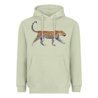 Matcha leopard Heavyweight Hoodie - LillyAllenDesigns