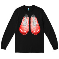 Black red cleats fa element 2 Long Sleeve Tee - FaDigitalArtStudio