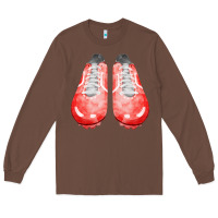 Chestnut red cleats fa element 2 Long Sleeve Tee - FaDigitalArtStudio