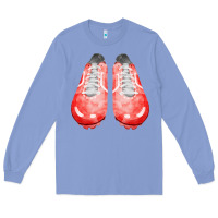 Colony Blue red cleats fa element 2 Long Sleeve Tee - FaDigitalArtStudio