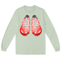 Matcha red cleats fa element 2 Long Sleeve Tee - FaDigitalArtStudio
