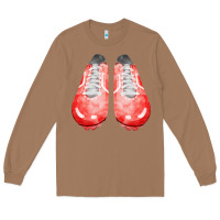 Toasted Coconut red cleats fa element 2 Long Sleeve Tee - FaDigitalArtStudio