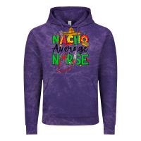 Cloud Purple nacho average nurse Vintage Hoodie - JahusDesignShop