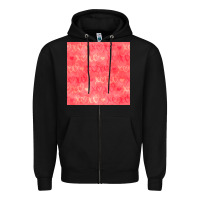 Black valentines day xoxo seamless pattern Zipper Hoodie - BundleAndBundleShop