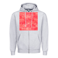 Heather Grey valentines day xoxo seamless pattern Zipper Hoodie - BundleAndBundleShop