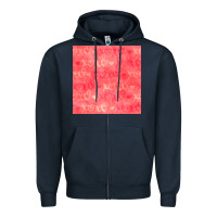 Navy valentines day xoxo seamless pattern Zipper Hoodie - BundleAndBundleShop