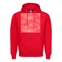 Red valentines day xoxo seamless pattern Zipper Hoodie - BundleAndBundleShop