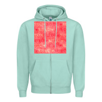 Seafoam valentines day xoxo seamless pattern Zipper Hoodie - BundleAndBundleShop