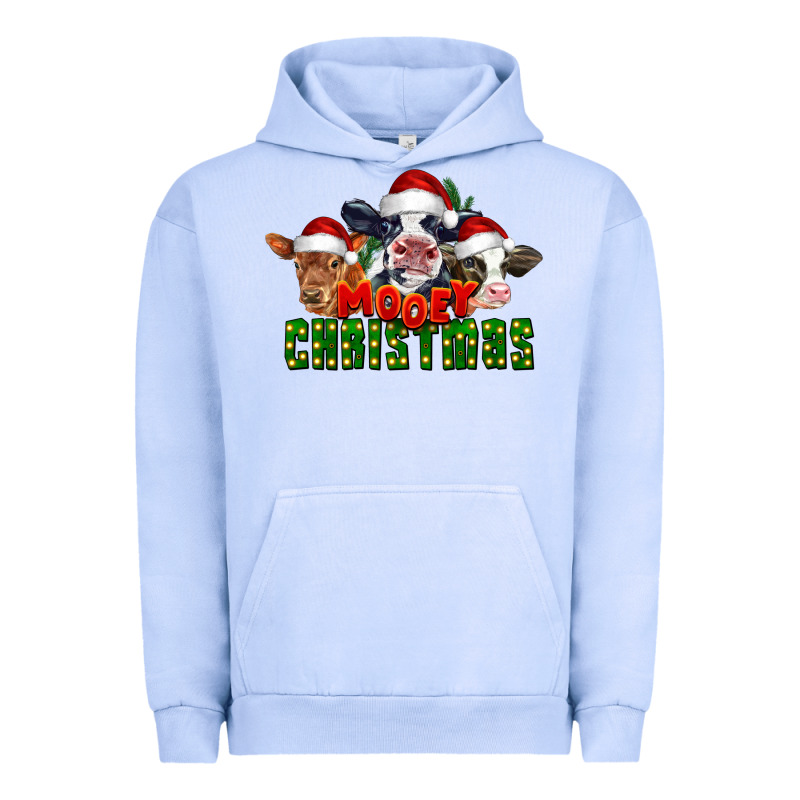 Mooey Christmas Cows Urban Hoodie by LillyAllenDesigns | Teevron