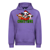 Tulip Mooey Christmas Cows Urban Hoodie - LillyAllenDesigns