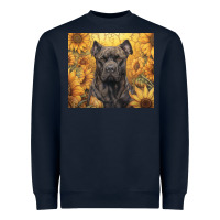 Navy cane corso Heavyweight Sweatshirt - Unal Design