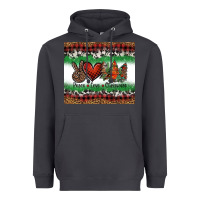 Smoke Peace Love Christmas Trees Heavyweight Hoodie - Jasminsmagicworld