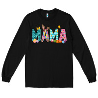 Black Easter Mama Easter Day Long Sleeve Tee - Neo Western
