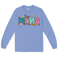 Colony Blue Easter Mama Easter Day Long Sleeve Tee - Neo Western