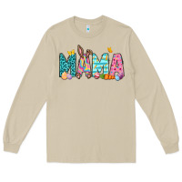 Mushroom Easter Mama Easter Day Long Sleeve Tee - Neo Western