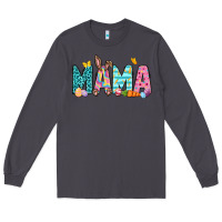 Smoke Easter Mama Easter Day Long Sleeve Tee - Neo Western