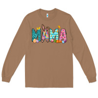 Toasted Coconut Easter Mama Easter Day Long Sleeve Tee - Neo Western