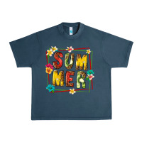 Midnight Navy summer with fruit Urban Heavy Tee - texasbilliewilder