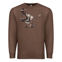 Chestnut Deinonychus Premium Sweatshirt - LillyAllenDesigns