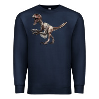 Navy Deinonychus Premium Sweatshirt - LillyAllenDesigns