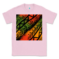 Bubblegum Pink african tribal seamless pattern Classic Tee - BundleAndBundleShop