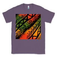 Lavender african tribal seamless pattern Classic Tee - BundleAndBundleShop