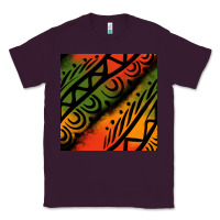 Plum african tribal seamless pattern Classic Tee - BundleAndBundleShop